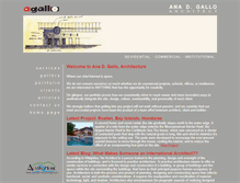 Tablet Screenshot of anagallo.com